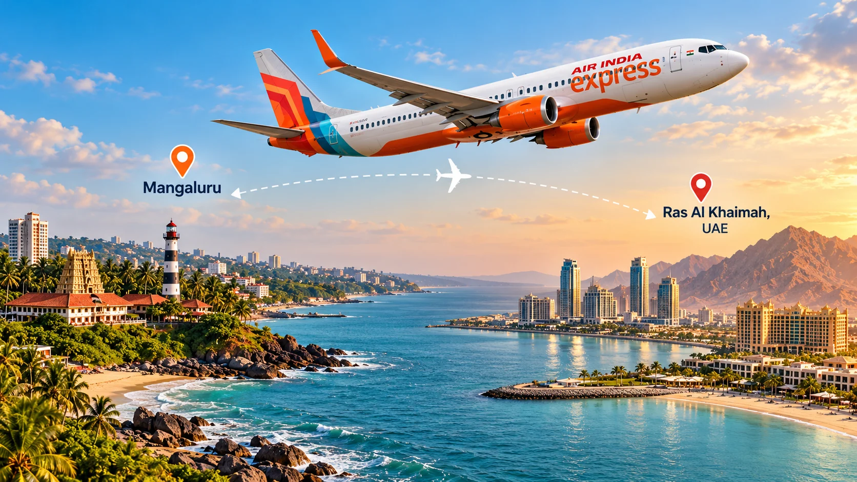 Air India Express Buka Rute Mangaluru-Ras Al Khaimah