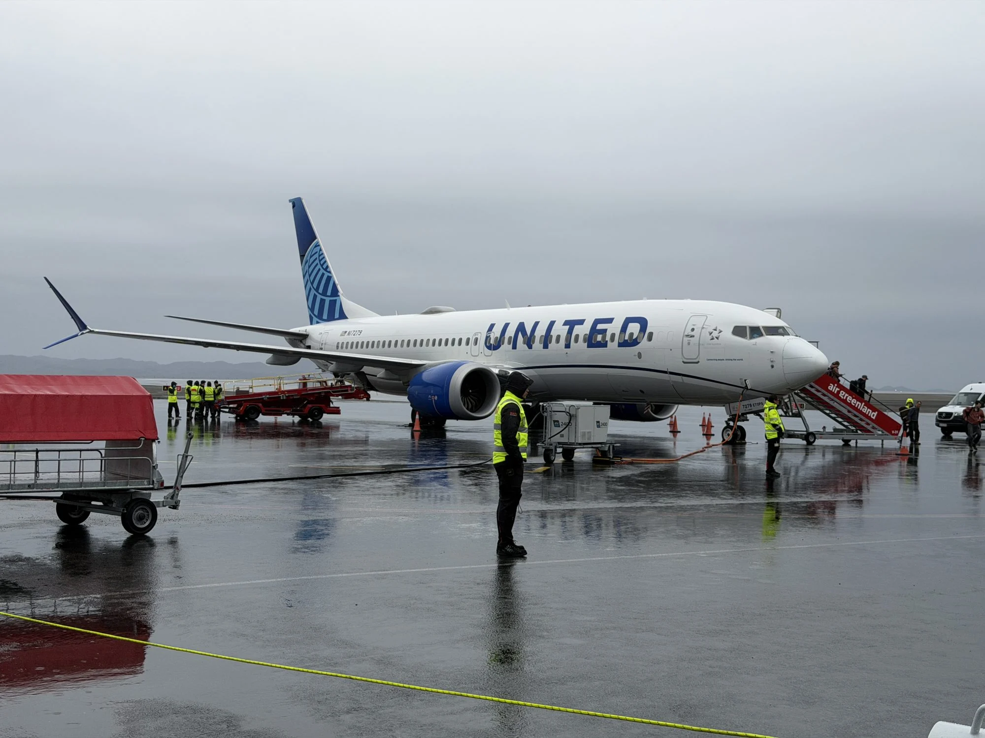 Ulasan Penerbangan United Airlines Newark ke Nuuk