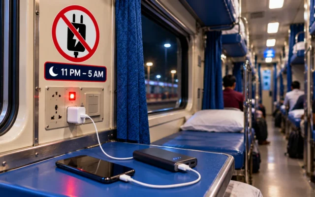Aturan Kereta India 2026: Stopkontak Mati Pukul 23.00-05.00