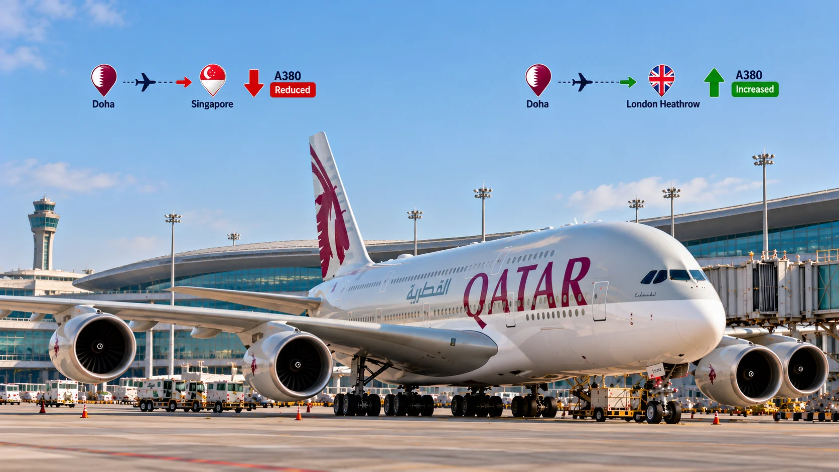 Perubahan Jadwal Airbus A380 Qatar Airways Tahun 2027