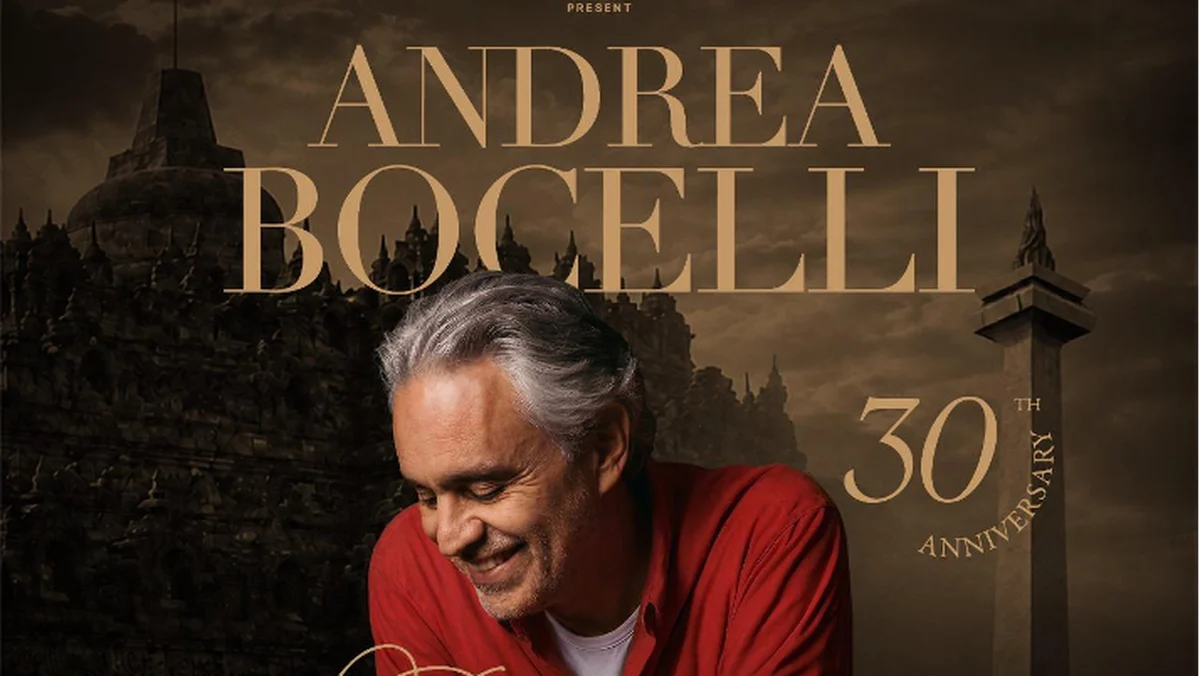 Konser Andrea Bocelli di Borobudur Tetap Berlanjut Meski Ada Demo