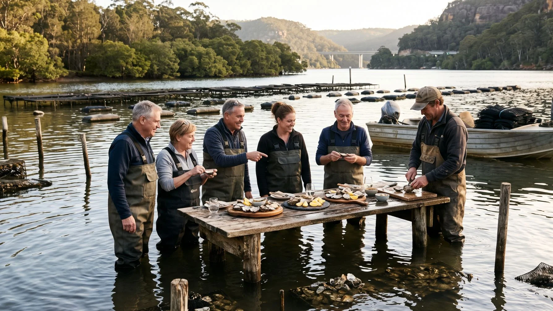 Wisata Oyster Mooney Mooney Australia Tawarkan Pengalaman Unik