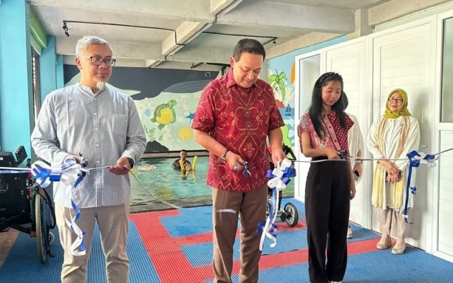 MNC Peduli dan Dulux Percantik Area Terapi YSIB Lewat Mural