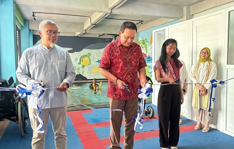 MNC Peduli dan Dulux Percantik Area Terapi YSIB Lewat Mural