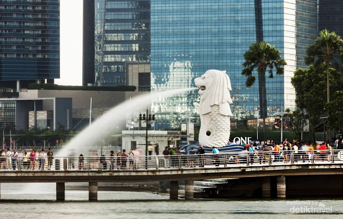 5 Fakta Patung Merlion Singapura, Ada Sebelum Merdeka